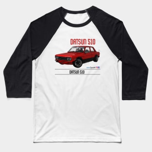 Datsun 510 Red Baseball T-Shirt